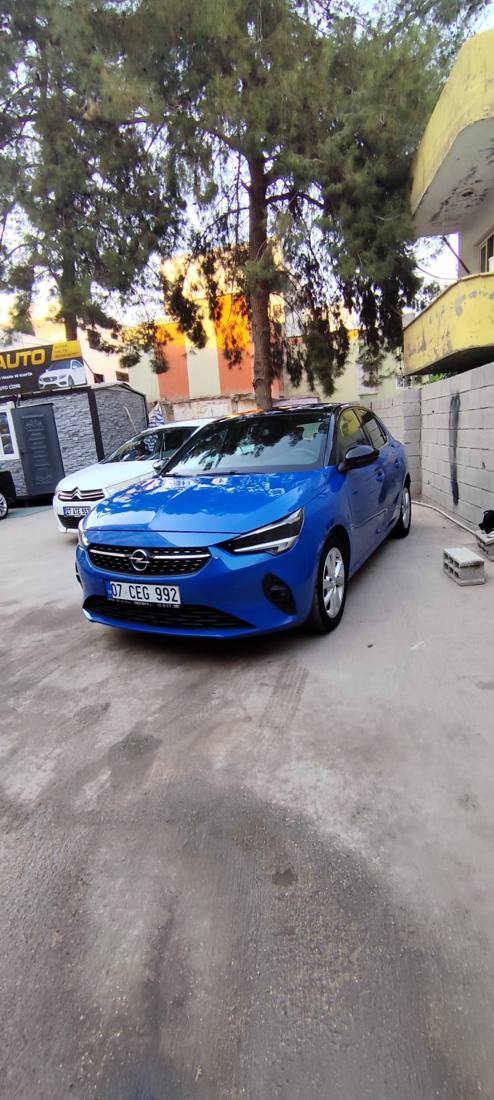 Kiralık mavi Opel Corsa - Cizre